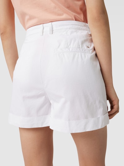 Tommy Hilfiger Shorts mit fixierten Beinumschlägen Weiss 3