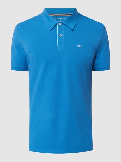 Tom Tailor Poloshirt mit Brand-Stitching Ocean 2