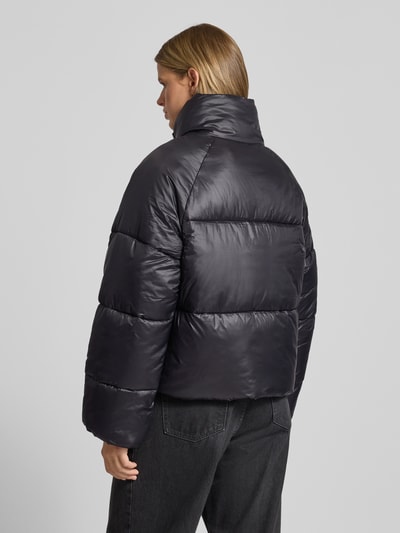 FILA Loose Fit Steppjacke mit Label-Stitching Modell 'MONTEROSA' Black 5