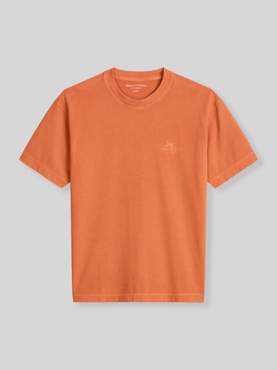 Marc O'Polo Loose Fit T-Shirt aus reiner Baumwolle Orange 2
