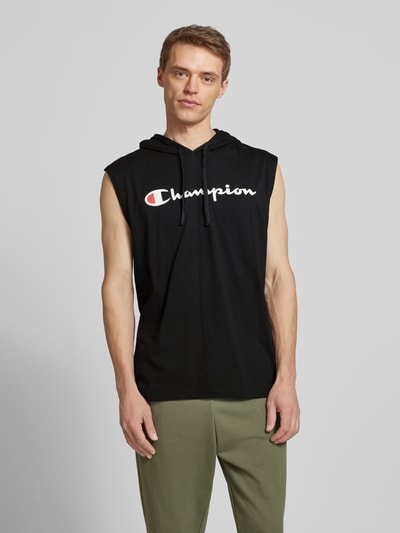 CHAMPION Tanktop mit Kapuze Black 4