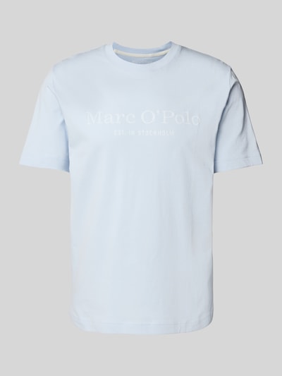 Marc O'Polo Regular Fit T-Shirt aus reiner Baumwolle Bleu 2