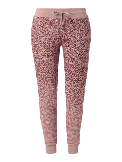 Malvin Sweatpants mit Leopardenmuster Beige 1