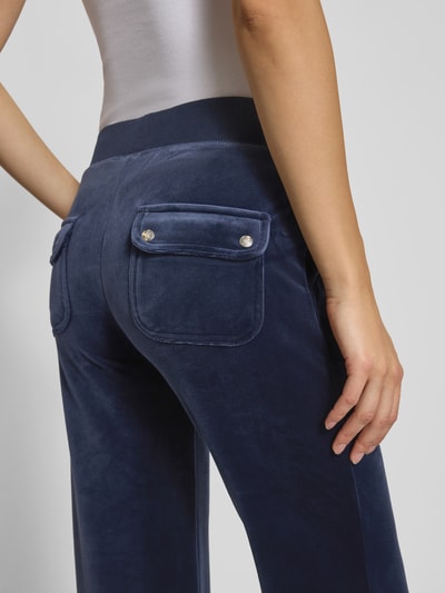 Juicy Couture Track Pants mit Eingrifftaschen Modell 'LAYLA' Dunkelblau 3