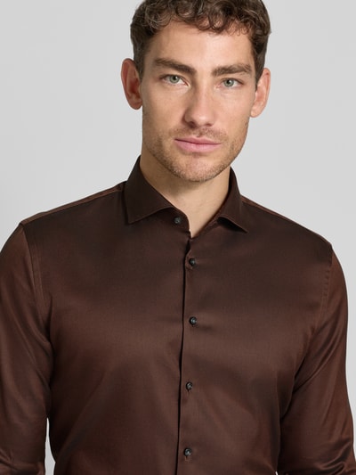 Jake*s Slim Fit Businesshemd aus Baumwolle mit Haifischkragen Hazel 3