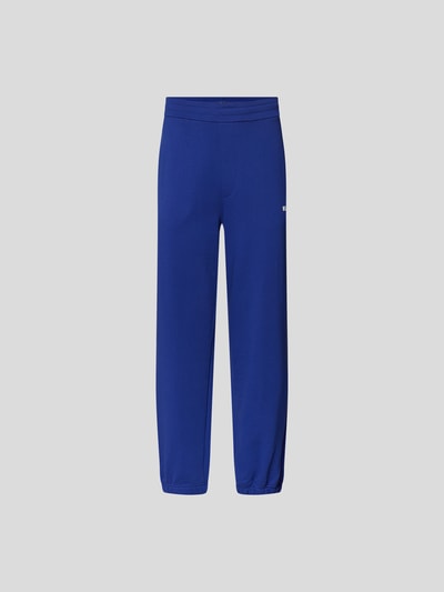 MSGM Sweathose mit Label-Print Royalblau 2