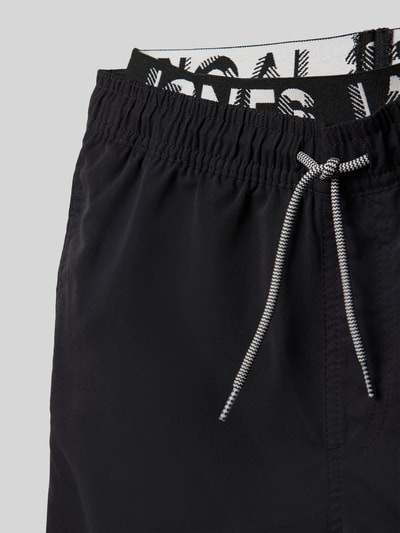 Jack & Jones Badeshorts mit Eingrifftaschen Black 2