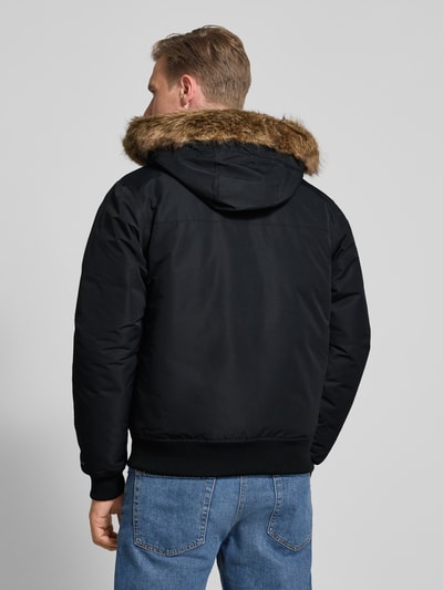 COLUMBIA Bomberjacke mit Label-Print Black 5