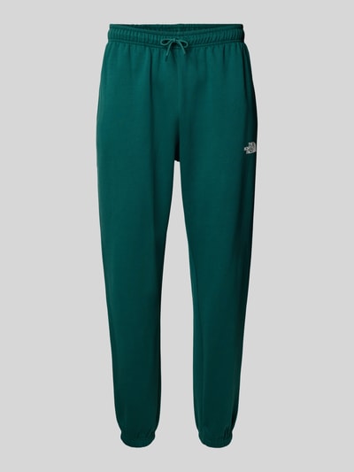 The North Face Regular tapered fit sweatpants met labelprint Groen - 2