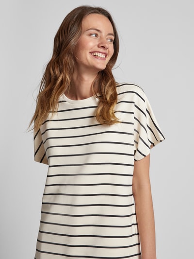 SOYACONCEPT T-Shirt Donna Manica Corta - 58% Cotone, 36% Poliestere, 6% Elastan, Girocollo A Nastro, Vestibilità Comoda