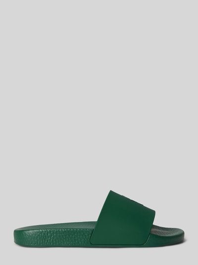 Polo Ralph Lauren Badeschuhe mit Logo Print Dunkelgruen 2