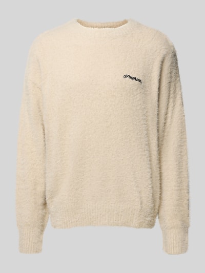 Pegador Strickpullover mit Rundhalsausschnitt Modell 'Vernen' Ecru 2