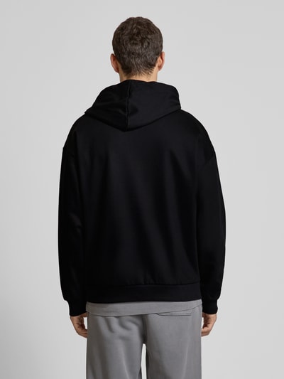 HUGO Hoodie met capuchon, model 'Ditchie' Zwart - 5