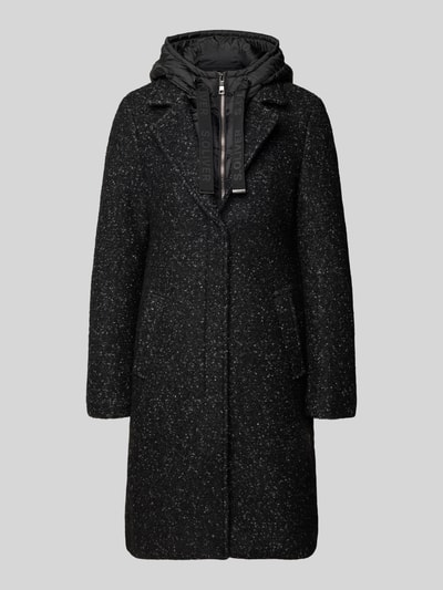 s.Oliver RED LABEL Regular Fit Wollmantel mit abnehmbarem Innenkragen Black 2