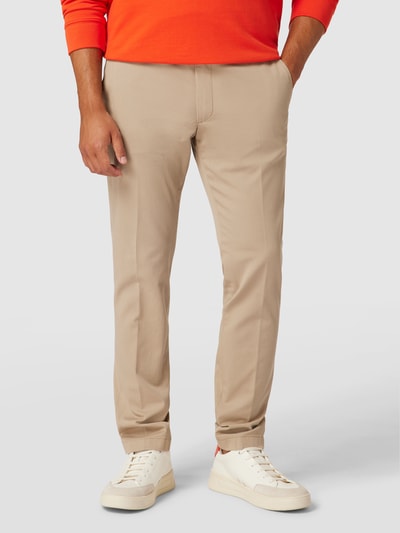 JOOP! Collection Hose mit Label-Patch Beige 4