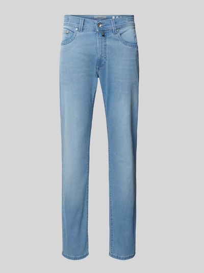 Pierre Cardin Tapered fit jeans in 5-pocketmodel, model 'Lyon' Blauw - 2