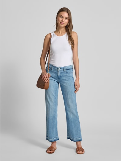 Cambio Jeansy o skróconym kroju regular fit model ‘FRANCESCA’ Jasnoniebieski 1
