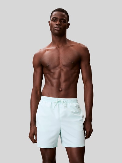 Calvin Klein Underwear Badeshorts mit Logo Detail Mint 4