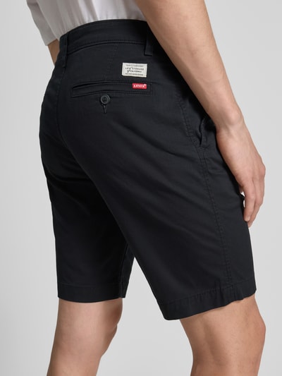 Levi's® Korte regular fit chino met steekzakken Zwart - 3