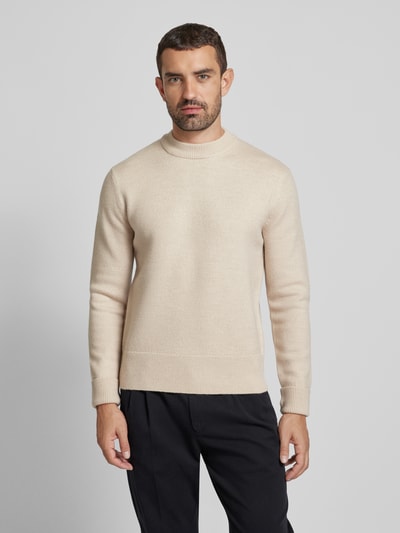 ANNARR Wollen pullover met ronde hals, model 'ANREBBE' Offwhite - 4