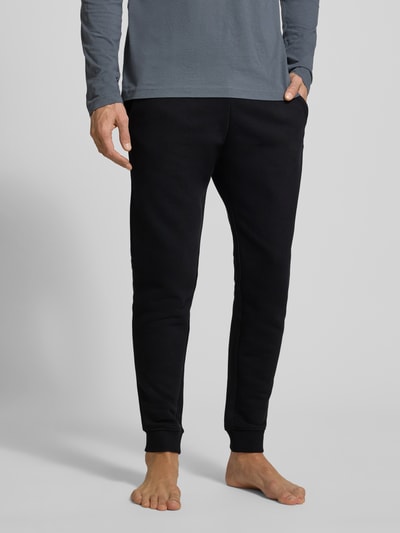 Christian Berg Men Sweatbroek met elastische band Zwart - 4