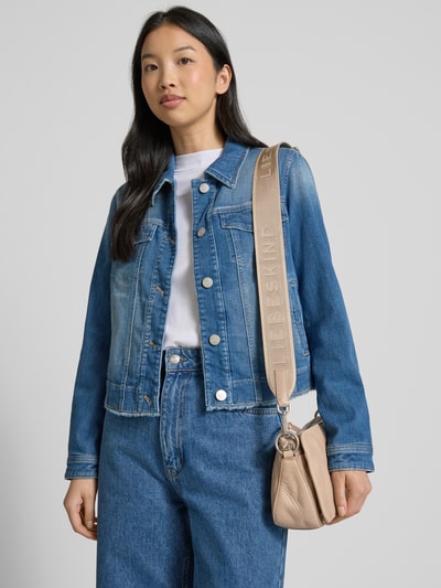 LIEBESKIND BERLIN Handtas met labeldetails, model 'Clarice' Lichtgrijs - 1