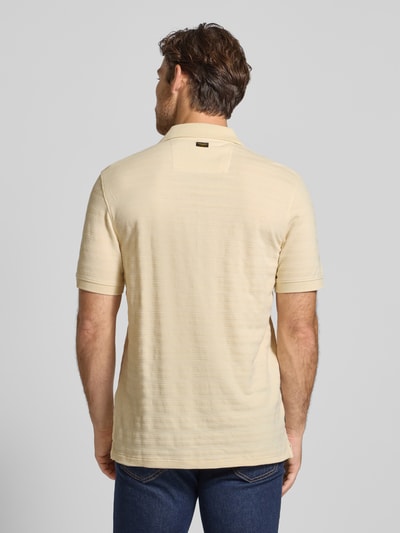 PME Legend Poloshirt mit Label-Detail Offwhite 5