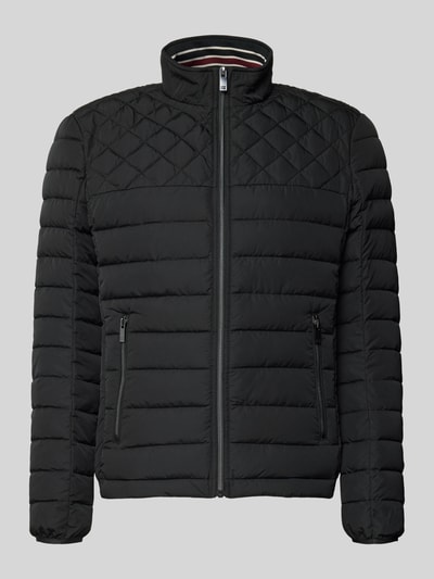Christian Berg Men Steppjacke mit Reißverschlusstaschen Black 2