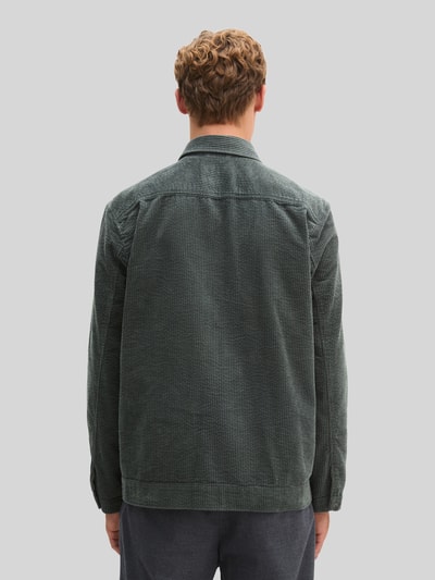 Marc O'Polo Regular Fit Hemdjacke aus reiner Baumwolle Schilf 5