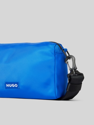 Hugo Blue Umhängetasche mit Logo-Patch Modell 'Vytal' Blau 3