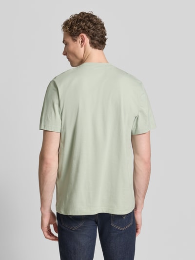 Selected Homme T-shirt z czystej bawełny o kroju regular fit model 'HASPEN' Zielony 5