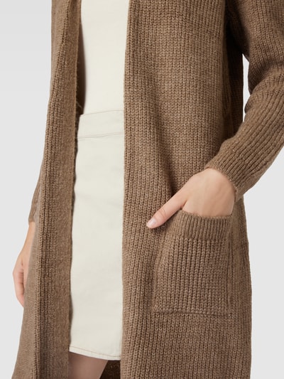 Only Cardigan mit Eingrifftaschen Modell 'JADE' Camel meliert 3