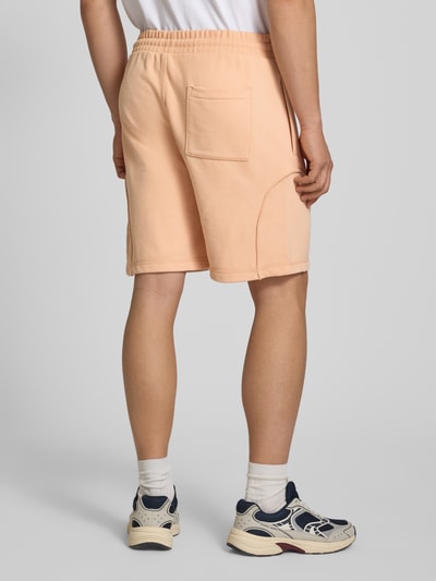 HUGO Blue Regular Fit Sweatshorts aus Baumwoll-Mix Modell 'NURAZORT' Apricot 5