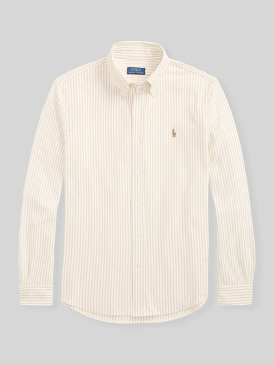 Polo Ralph Lauren Regular Fit Freizeithemd aus reiner Baumwolle Beige 2