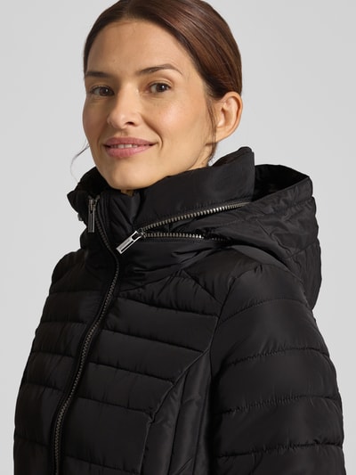 Soyaconcept Steppmantel mit abnehmbarer Kapuze Modell 'Nina' Black 3