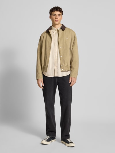 BLKVIS Vrijetijdsoverhemd met kentkraag Offwhite - 1