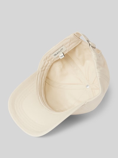 Gant Basecap mit Label-Stitching Modell 'UNISEX SHIELD HIGH CAP' Kitt 2