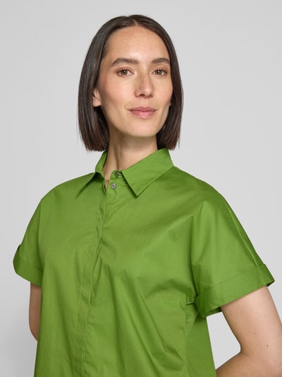 Marc Cain Regular Fit Bluse mit 1/2-Arm Grass 3