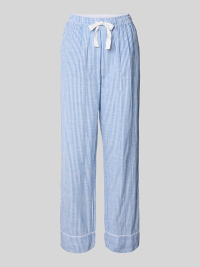 CCDK Copenhagen Pyjamabroek met elastische band, model 'Pia' Blauw - 1
