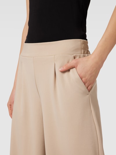 ICHI Stoffhose mit Paspeltasche am Gesäß Modell 'KATE' Beige 3