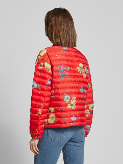 Fuchs Schmitt Steppjacke mit floralem Print Rot 5