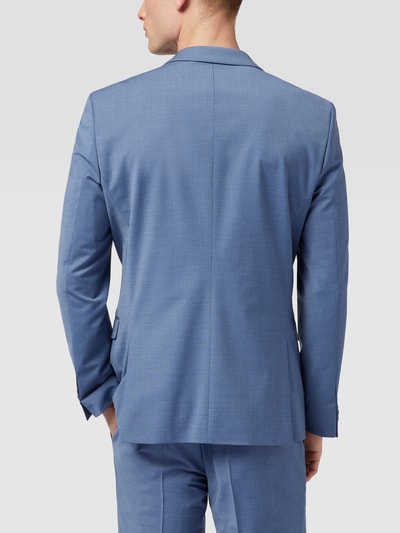 HUGO Extra slim fit colbert van scheerwolmix, model 'Arti' Bleu - 5