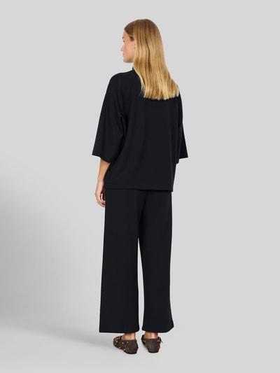 Soyaconcept Loose fit sweatshirt van modalmix model 'BANU' Zwart - 4