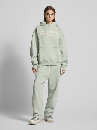 Low Lights Studios Oversized Hoodie mit Kapuze Mint 1