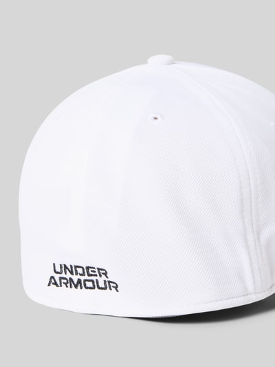Under Armour Baseballpet met labelstitching Wit - 3