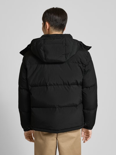 HUGO Regular fit donsjack met afneembare capuchon, model 'BIRONO' Zwart - 5