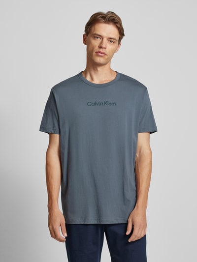 Calvin Klein Underwear T-Shirt mit Rundhalsausschnitt Jeansblau 4