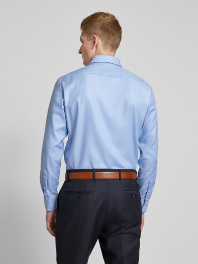 Eterna Modern Fit Business-Hemd mit Kentkragen Bleu 5