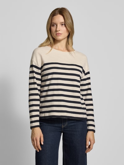 Marc O'Polo Regular fit shirt met lange mouwen van puur katoen Wit - 4