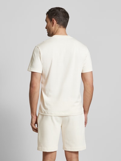 Lacoste Regular Fit T-Shirt aus reiner Baumwolle Offwhite 5